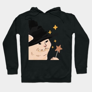 Grimacing Grinning Magic Meme Cat Hoodie